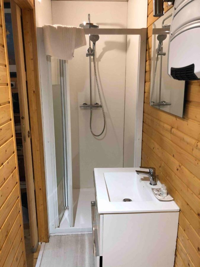 Les cabanes du Lac Sevignacq Extérieur photo