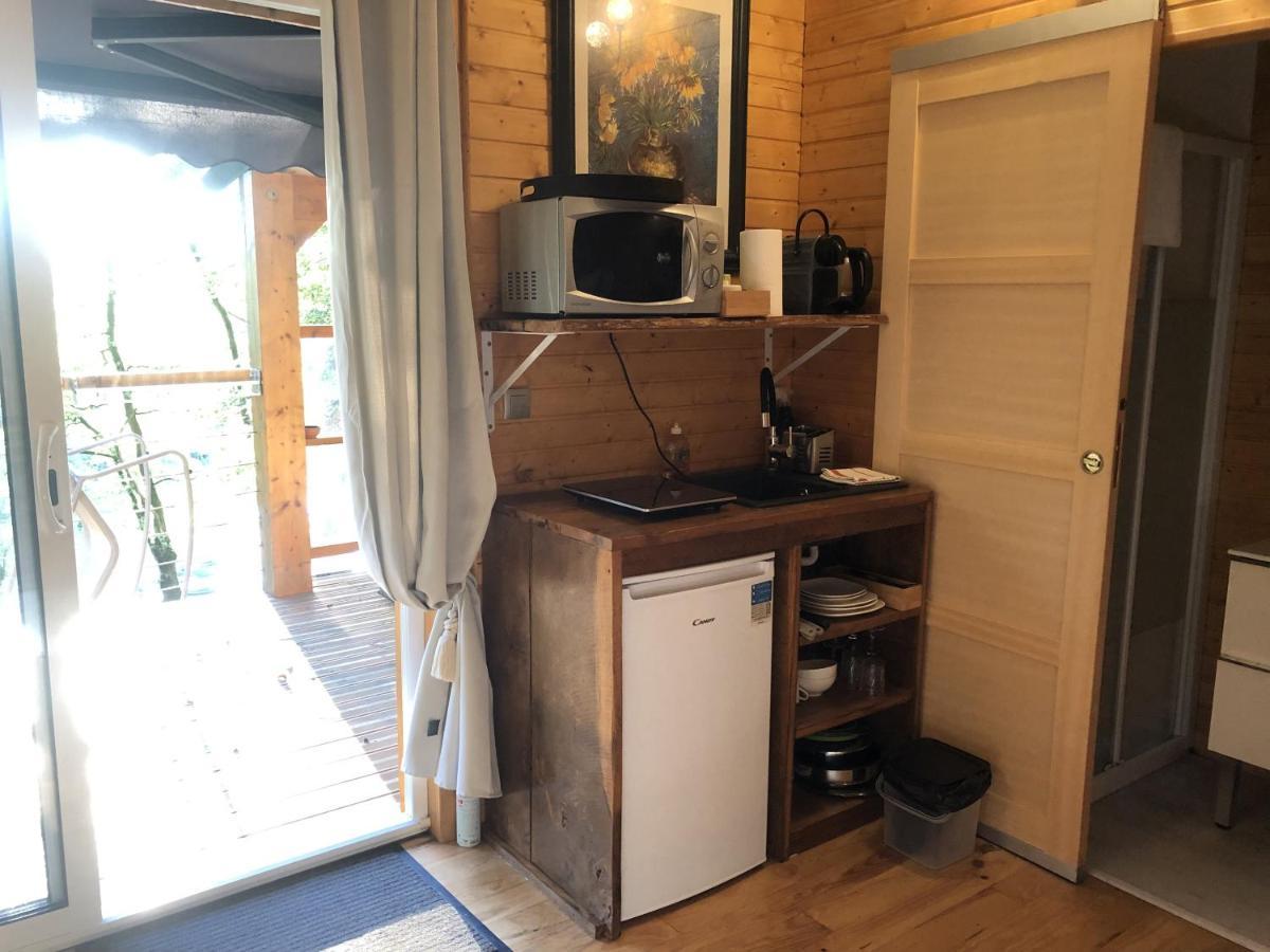 Les cabanes du Lac Sevignacq Extérieur photo