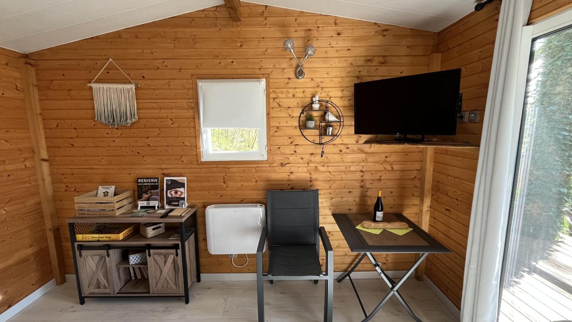 Les cabanes du Lac Sevignacq Extérieur photo