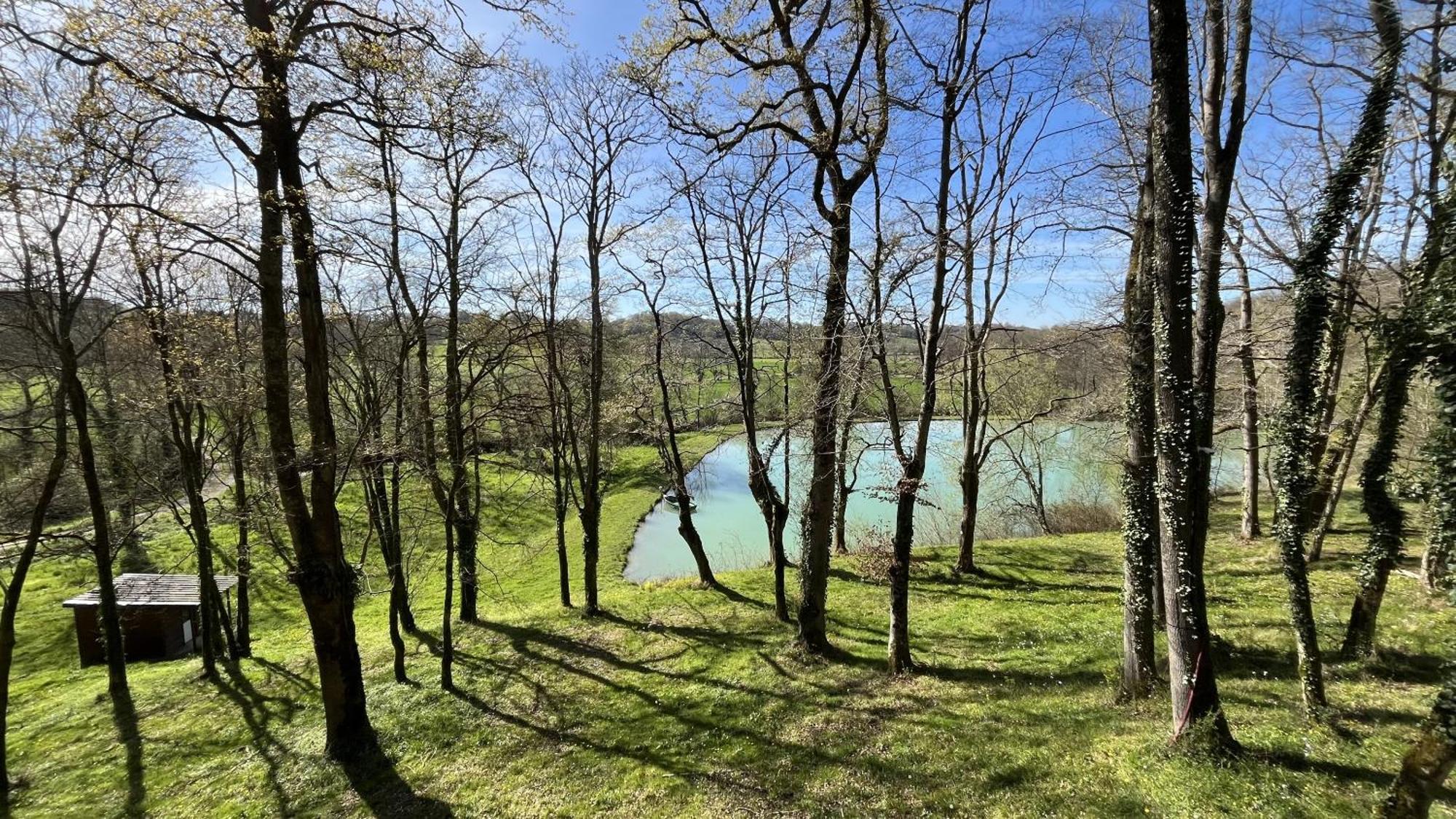 Les cabanes du Lac Sevignacq Extérieur photo